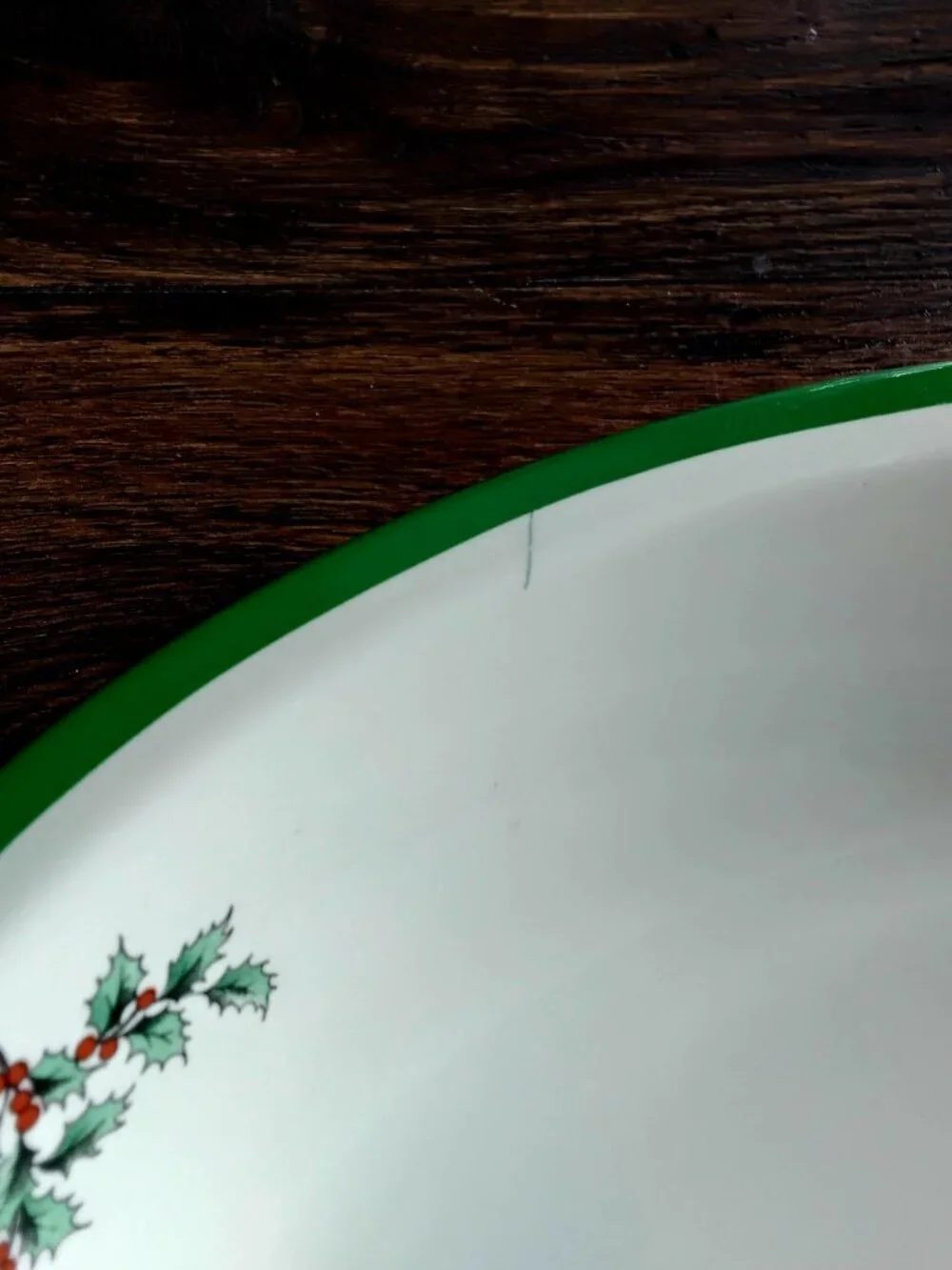 Spode Christmas Tree w/ Santa Oval Casserole Baker. England